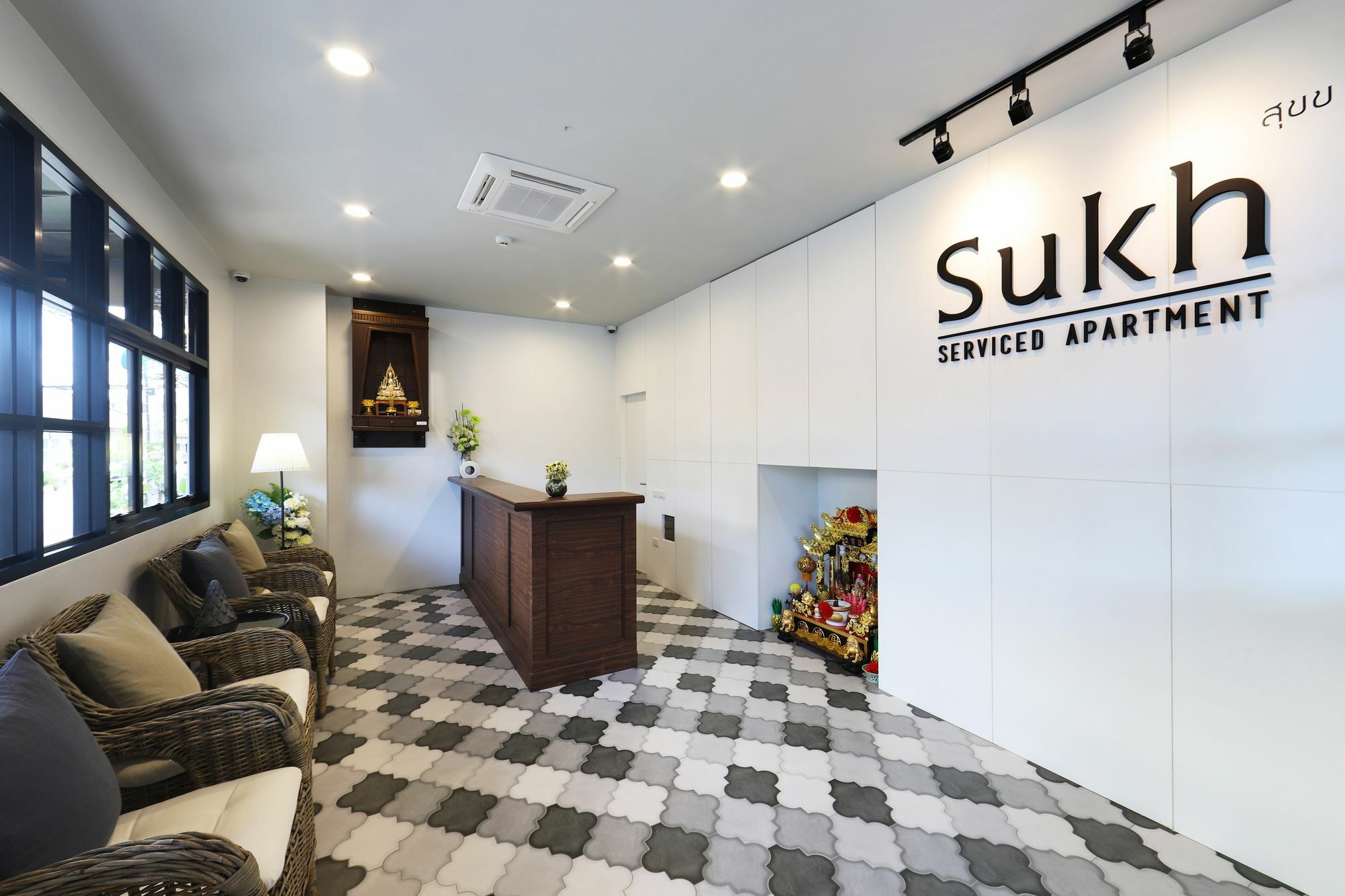 Sukh Serviced Apartment Ban Kho Hong Exterior foto